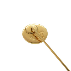 美品 エルメス セリエ ブローチ メタル ゴールド アクセサリー 0095 【中古】 HERMES