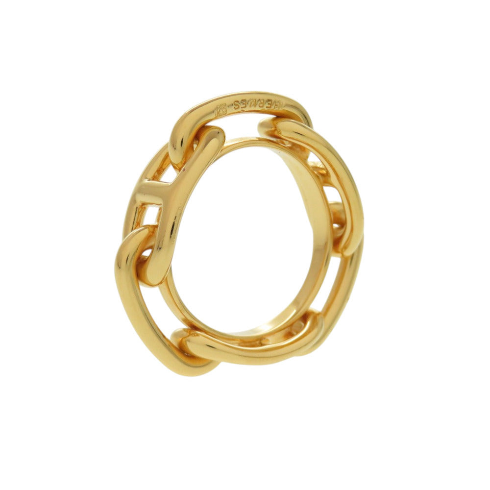 新品同様 エルメス シェーヌダンクル シルバー メタル スカーフリング 0103 【中古】 HERMES