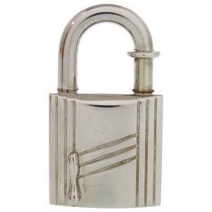 美品 エルメス ペンダントトップ ANNEE ARBRE 1998 樹液 カデナ メタル シルバー キーホルダー 0105【中古】HERMES