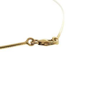 美品 エルメス ポップアッシュ ポップH メタル アイボリー ネックレス 0164【中古】HERMES