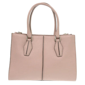 トッズ Dスタイリング トートバッグ レザー ピンク ハンドバッグ 0228【中古】TOD’S