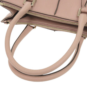 トッズ Dスタイリング トートバッグ レザー ピンク ハンドバッグ 0228【中古】TOD’S