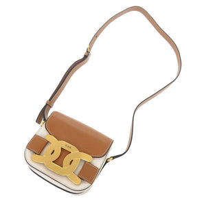 美品 トッズ ケイト レザー ブラウン ショルダーバッグ 0229【中古】TOD’S