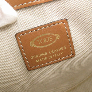 美品 トッズ ケイト レザー ブラウン ショルダーバッグ 0229【中古】TOD’S