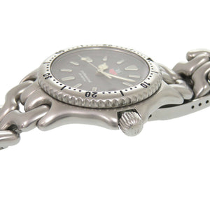 美品 タグホイヤー セル デイト S99.213 プロフェッショナル SS グレー クオーツ 腕時計 0232【中古】TAG HEUER