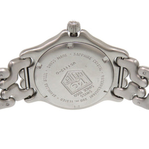 美品 タグホイヤー セル デイト WG1113-0 プロフェッショナル クオーツ 腕時計 SS グレー 0233【中古】TAG HEUER