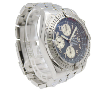 美品 ブライトリング クロノマット A13356 / A156B22PA 自動巻き 腕時計 ステンレススチール グレー文字盤 0237【中古】BREITLING メンズ