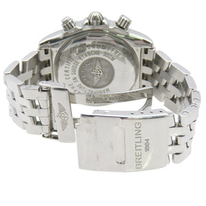 美品 ブライトリング クロノマット A13356 / A156B22PA 自動巻き 腕時計 ステンレススチール グレー文字盤 0237【中古】BREITLING メンズ
