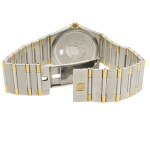 美品 オメガ
 クオーツ コンステレーション ハーフバー 1312.30 腕時計
 K18イエローゴールド/ステンレススチール シルバー 0241
【中古】OMEGA メンズ