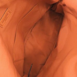 未使用 エルメス ボリードポーチ 31 コットン オレンジ系 ポーチ 0267【中古】HERMES