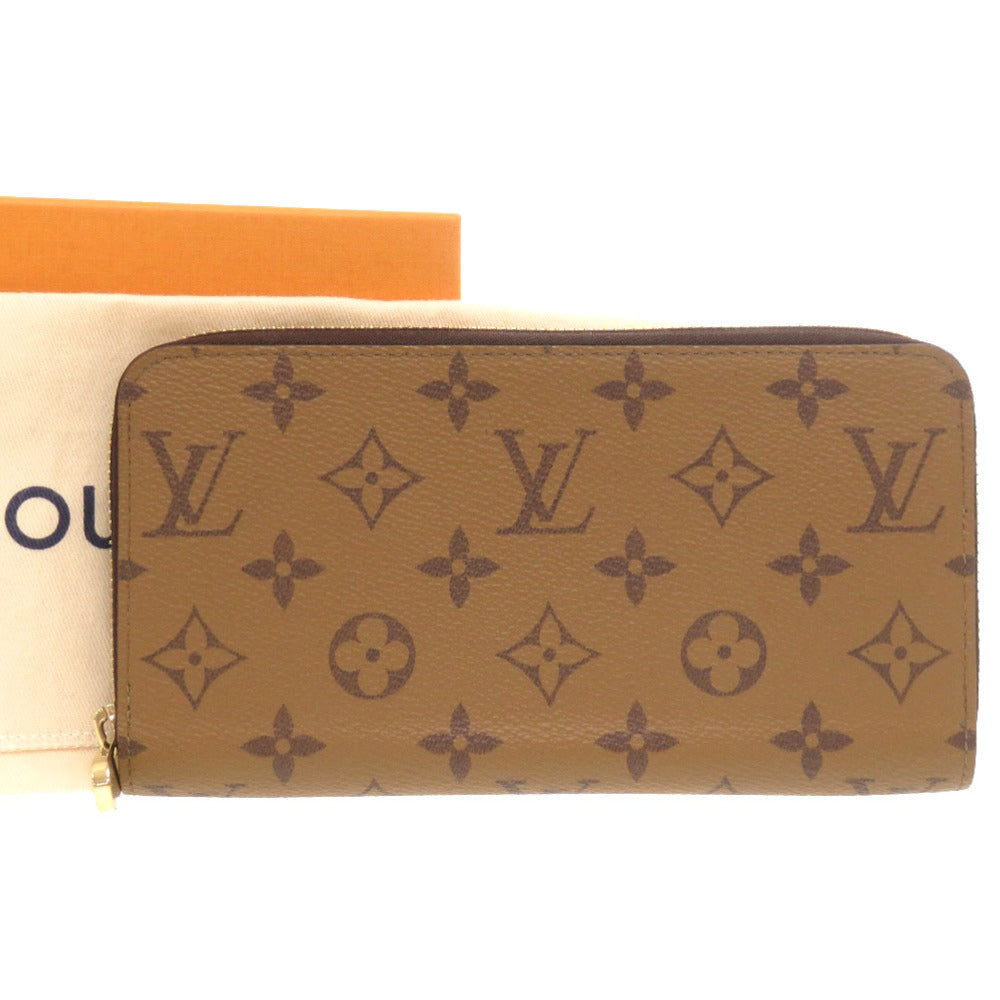 未使用 ルイ ヴィトン モノグラムリバース ジッピーウォレット M82444 ICタグ 長財布 LV 0308 【中古】 LOUIS VUITTON