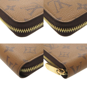 未使用 ルイ ヴィトン モノグラムリバース ジッピーウォレット M82444 ICタグ 長財布 LV 0308 【中古】 LOUIS VUITTON