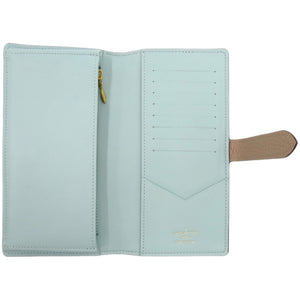 美品 ルイ ヴィトン LV ヴェルティカル ウォレット M81367 トリヨンレザー ガレ 茶 長財布 LV 0317【中古】LOUIS VUITTON