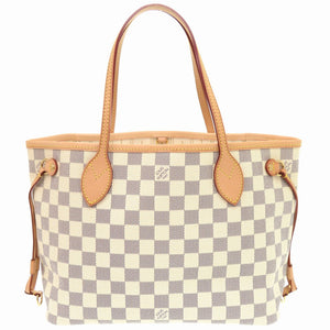 新品同様 ルイ ヴィトン ネヴァーフルPM ダミエ アズール N51110 トートバッグ LV 0321 【中古】 LOUIS VUITTON