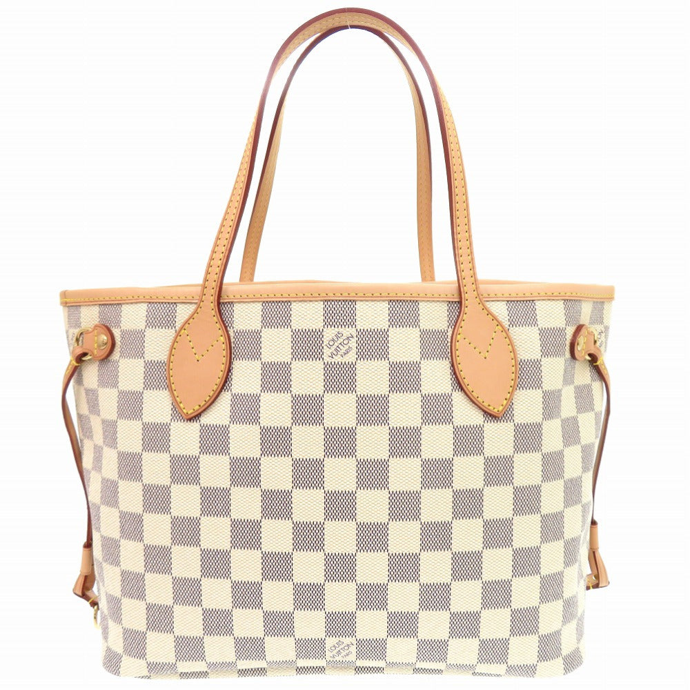 新品同様 ルイ ヴィトン ネヴァーフルPM ダミエ アズール N51110 トートバッグ LV 0321 【中古】 LOUIS VUITTON