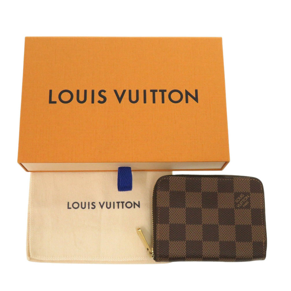 新品同様 ルイ ヴィトン N63070 ジッピー コインパース ダミエ コインケース LV 0326【中古】LOUIS VUITTON