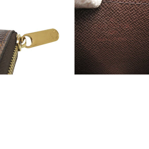 新品同様 ルイ ヴィトン N63070 ジッピー コインパース ダミエ コインケース LV 0326【中古】LOUIS VUITTON