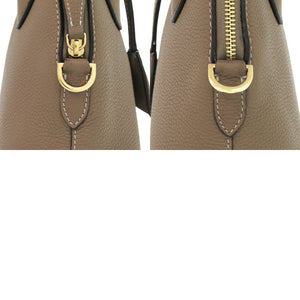 美品 ボナベンチュラ 2way エマバッグ 22シュリンク BBGT1-ET シュリンクカーフレザー ゴールド金具 エトープ 茶 ハンドバッグ 0342【中古】BONAVENTURA