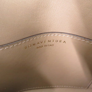 美品 ボナベンチュラ 2way エマバッグ 22シュリンク BBGT1-ET シュリンクカーフレザー ゴールド金具 エトープ 茶 ハンドバッグ 0342【中古】BONAVENTURA