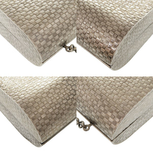 美品 グッチ 725758 メタル クリスタル シルバー チェーンショルダーバッグ ショルダーバッグ 0347【中古】GUCCI