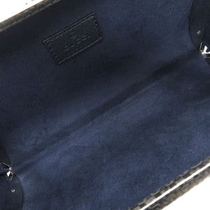 美品 グッチ 725758 メタル クリスタル シルバー チェーンショルダーバッグ ショルダーバッグ 0347【中古】GUCCI