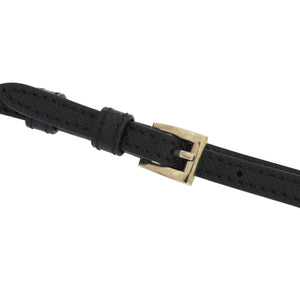 新品同様 プラダ ストラップ付 1NE175 ナイロン シルバー金具 ブラック 黒 ポーチ 0351【中古】PRADA