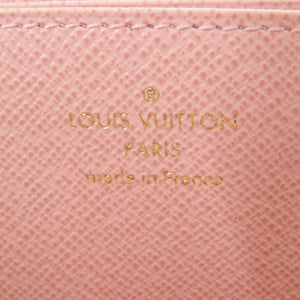 新品同様 ルイ ヴィトン ジッピーウォレット ローズバレリーヌ モノグラム M41894 ICタグ 長財布 LV 0358【中古】LOUIS VUITTON