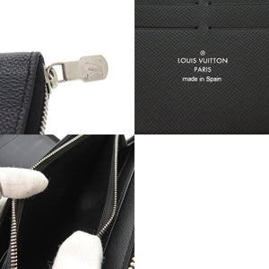 美品 ルイ ヴィトン ジッピーオーガナイザー N60111 ダミエグラフィットキャンバス ブラック 長財布 黒 LV 0370【中古】LOUIS VUITTON
