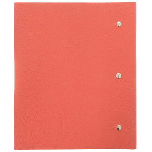 美品 エルメス ユリスGM トゴ ルージュピヴォワンヌ シルバー金具 □R刻印(2014年製) 手帳カバー 赤 0374【中古】HERMES