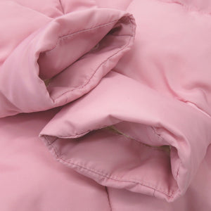 新品同様 ミュウミュウ ML565 1VZ6 サイズ40 ダウンジャケット ナイロン ピンク 0380【中古】MIUMIU