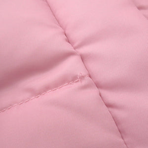 新品同様 ミュウミュウ ML565 1VZ6 サイズ40 ダウンジャケット ナイロン ピンク 0380【中古】MIUMIU