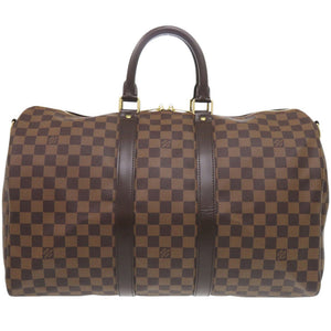 新品同様 ルイ ヴィトン キーポルバンドリエール45 ダミエ N41428 ボストンバッグ LV 0382【中古】LOUIS VUITTON