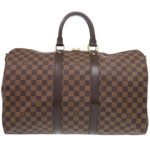 新品同様 ルイ ヴィトン キーポルバンドリエール45 ダミエ N41428 ボストンバッグ LV 0382【中古】LOUIS VUITTON