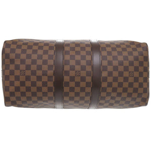 新品同様 ルイ ヴィトン キーポルバンドリエール45 ダミエ N41428 ボストンバッグ LV 0382【中古】LOUIS VUITTON