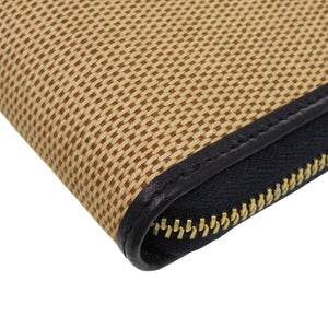 美品 グッチ 1955 ホースビット 621889 0416 キャンバス レザー ベージュ 長財布 0392【中古】GUCCI