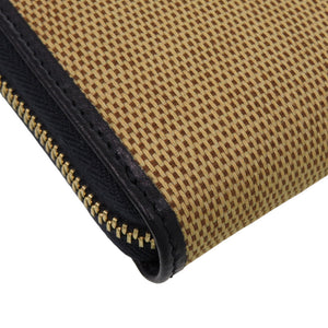 新品同様 グッチ 1955 ホースビット 621889 0416 キャンバス レザー ベージュ 長財布 0393【中古】GUCCI