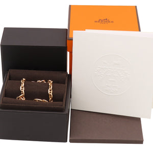 新品同様 エルメス シェーヌダンクル TPM 28コマ K18PG ブレスレット 750 ピンクゴールド ジュエリー 0411【中古】HERMES メンズ レディース ユニセックス