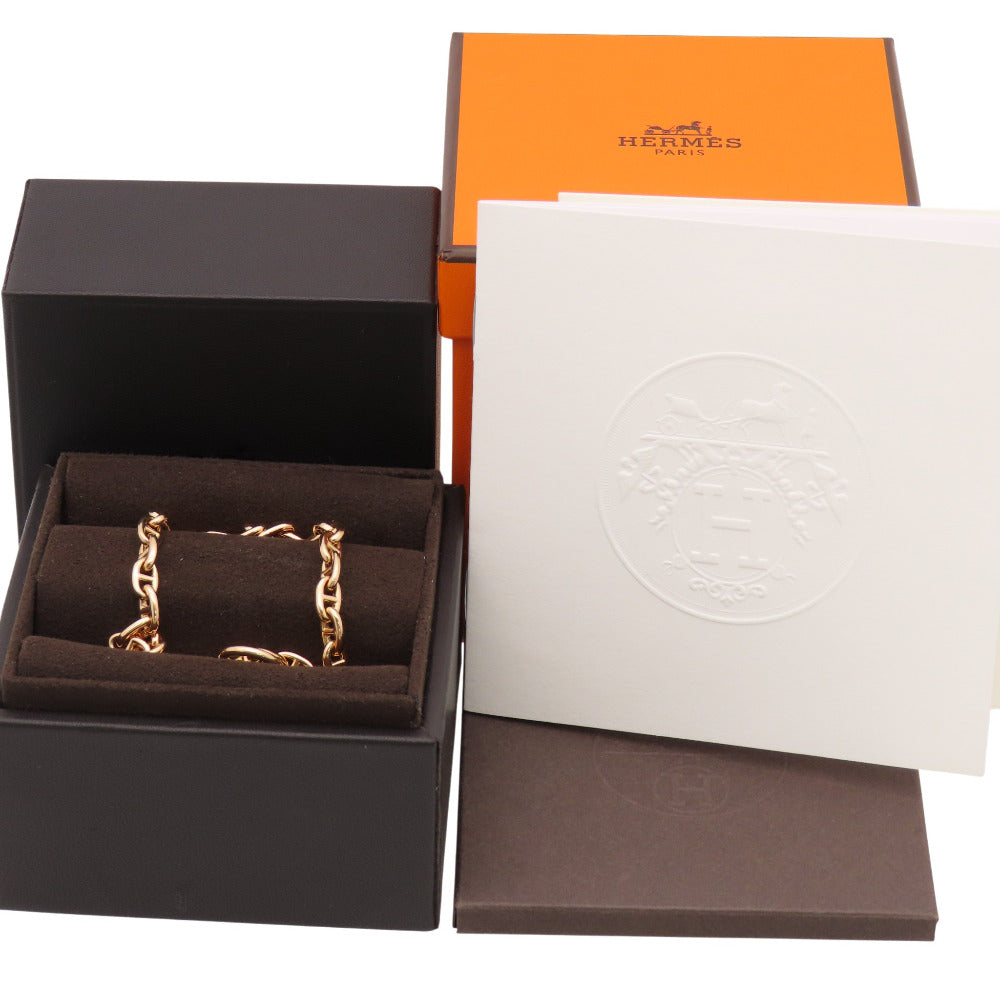 新品同様 エルメス シェーヌダンクル TPM 28コマ K18PG ブレスレット 750 ピンクゴールド ジュエリー 0411【中古】HERMES メンズ レディース ユニセックス