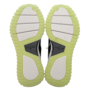 未使用 ルイ ヴィトン アメリカズカップ2017 FD0127 パテントレザー ナイロン ホワイト ブラック サイズ5 スニーカー LV 0462【中古】LOUIS VUITTON