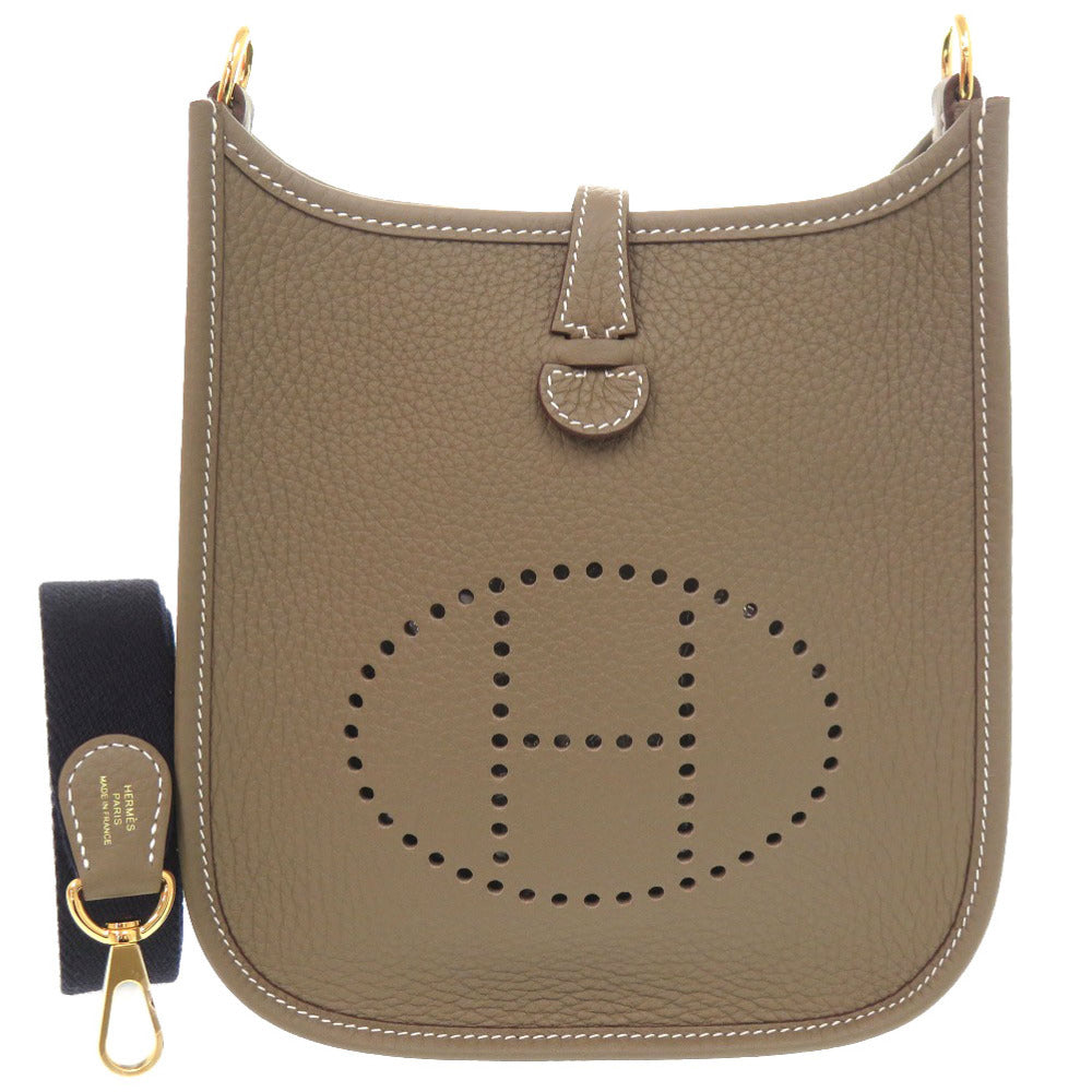 未使用 エルメス エブリンTPM アマゾン トリヨンクレマンス エトゥープ ゴールド金具 W刻印(2024年製) ショルダーバッグ 0486 【中古】 HERMES