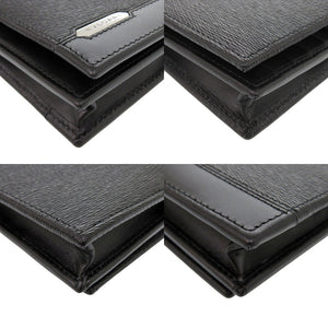 未使用 ブルガリ セルペンティ スカリエ マン 284731 レザー ブラック 長財布 黒 0501【中古】BVLGARI