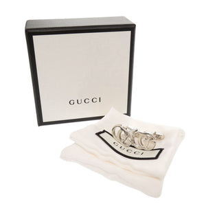 美品 グッチ ダブルG シルバー925 カフリンクス カフス 0505【中古】GUCCI メンズ