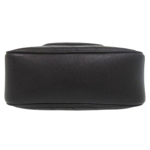 新品同様 グッチ ブロンディ 742360 レザー ブラック ショルダーバッグ 黒 0510【中古】GUCCI