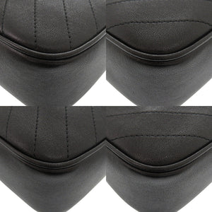 新品同様 グッチ ブロンディ 742360 レザー ブラック ショルダーバッグ 黒 0510【中古】GUCCI