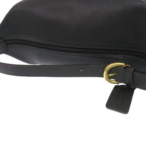 コーチ オールドコーチ レザー ブラック ハンドバッグ 黒 0512【中古】COACH
