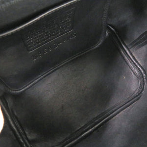 コーチ オールドコーチ レザー ブラック ハンドバッグ 黒 0512【中古】COACH