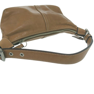 美品 コーチ ワンショルダーバッグ 肩掛け 腕かけ ショルダーバッグ レザー ブラウン 0512【中古】COACH