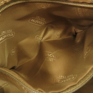 美品 コーチ ワンショルダーバッグ 肩掛け 腕かけ ショルダーバッグ レザー ブラウン 0512【中古】COACH