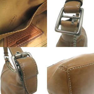 美品 コーチ ワンショルダーバッグ 肩掛け 腕かけ ショルダーバッグ レザー ブラウン 0512【中古】COACH