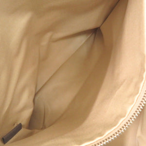 新品同様 モラビト オートグラフ トートGM コットン/カーフレザー ホワイト トートバッグ 白 0517【中古】MORABITO